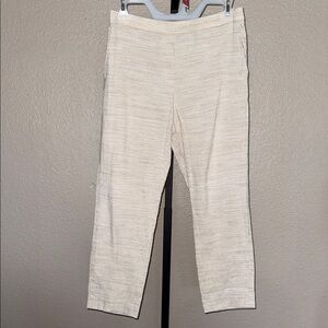 Theory Linen Pull-On Pants with Pockets - size 4